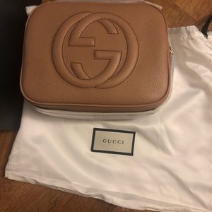 Gucci Bags - Gucci Disco Bag Camelia. Brand new in box. Gucci Bags - Gucci Disco Bag Camelia. Brand new in box.